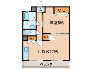 スバルハイツの物件間取画像